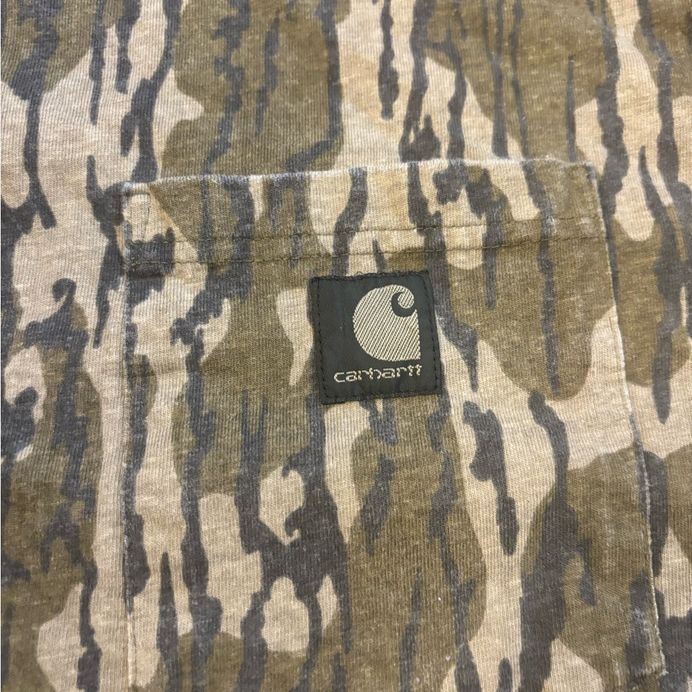 Carhartt Olive and Black Patterned Shirt - Picture 3 of 4